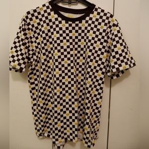 Uniqlo X Minions retro checkerboard T shirt M